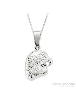KENPAZAR Bayan Lili Kartal Gümüş Kolye