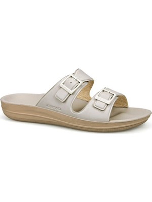 Ceyo Erkek Terlik Bej 9891-1