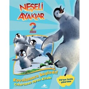 Neşeli Ayaklar 2 - Çıkartmalı Oyun Kitabı