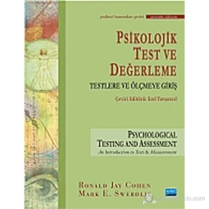 Psikolojik Test ve Değerleme  - Mark E. Swerdlik