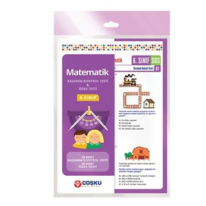 6 Sınıf Matematik Kazanım Kontrol Testi Coşku Yay