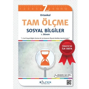 Bilfen Yayınları 7 Sınıf Tam Ölçme Sosyal Bilgiler Soru Bankası
