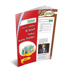 Zambak Yayınları 8. Sınıf Türkçe Yaprak Test Zambak