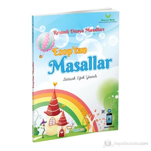 Resimli Dünya Masalları Ezop’Tan Masallar (Bitişik Eğik Yazılı – Sesli Kitap)