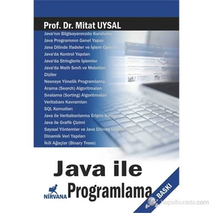 Java ile Programlama - Mithat Uysal