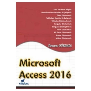 Microsoft Access 2016 - Osman Gürkan
