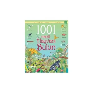Erken Çocukluk Kitaplığı: 1001 Minik Hayvanı Bulun (3-6 Yaş) - Emma Helbrough
