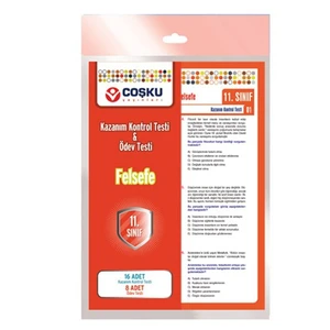 Coşku Yayınları 11. Sınıf Felsefe Kazanım Kontrol Testi