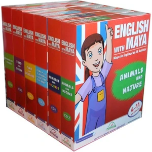 English With Maya Çocuklar İçin İngilizce Eğitim Seti