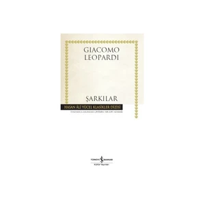 Şarkılar - Ciltli - Giacomo Leopardi