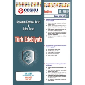 Coşku Yayınları 10.Sınıf Türk Edebiyatı Yaprak Testleri