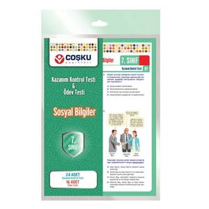 Coşku Yayınları 7. Sınıf Sosyal Bilgiler Yaprak Test