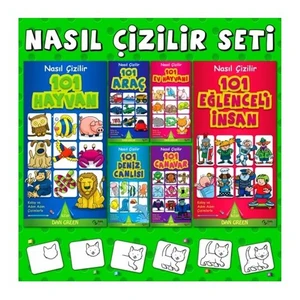 Nasıl Çizilir Seti (6 Kitap) - Dan Green