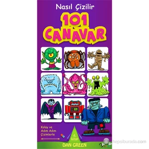 Nasıl Çizilir 101 Canavar - Dan Green