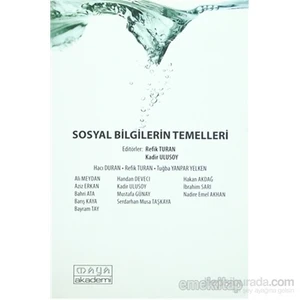 Sosyal Bilgilerin Temelleri-Nadire Emel Akhan
