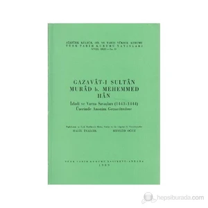 Gazavat-I Sultan Murad B. Mehemmed Han