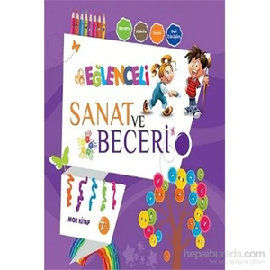 Eğlenceli Sanat Ve Beceri - Mor Kitap - Future Books