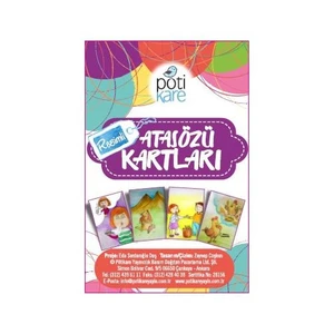 Resimli Atasözü Kartları