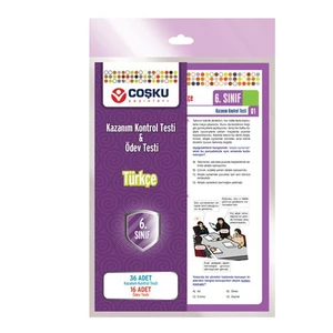 6 Sınıf Türkçe Kazanım Kontrol Testi Coşku Yay