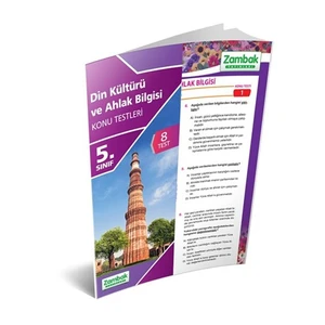 Zambak Yayınları 5. Sınıf Din Kültürü Ve Ahlak Bilgisi Konu Testi