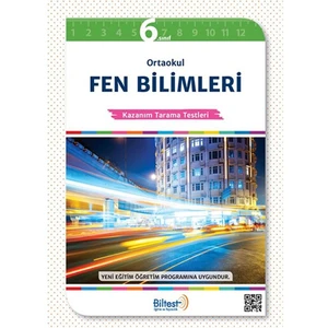 Biltest Yayınları 6. Sınıf Fen Bilimleri Konu Tarama Testi