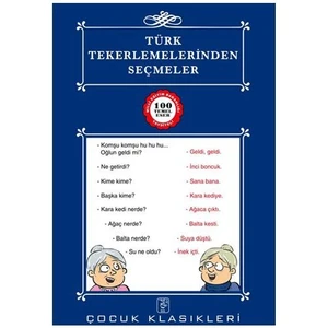 Türk Tekerlemelerinden Seçmeler - 100 Temel Eser