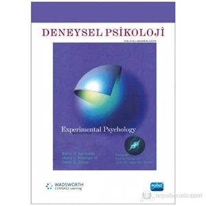 Nobel Akademik Yayıncılık Deneysel Psikoloji David G. Elmes Ciltli Kitap Psikoloji Öğrencileri İçin