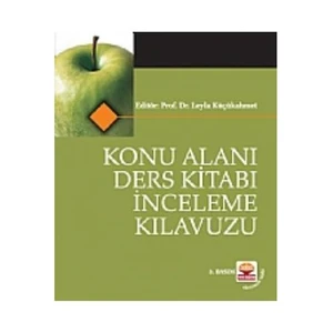 Konu Alanı Ders Kitabı İnceleme Kılavuzu