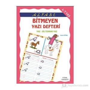 Alfabe Bitmeyen Yazı Defteri - Asım Uysal