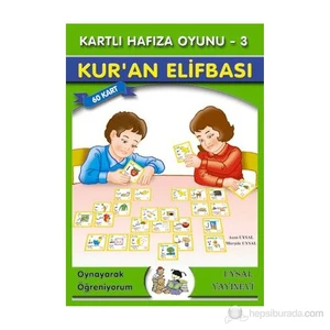 Kartlı Hafıza Oyunları 3 Kuran Elifbası