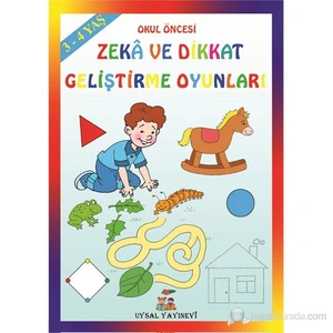 Zekâ ve Dikkat Geliştirme Oyunları 3-4 - Mürşide Uysal