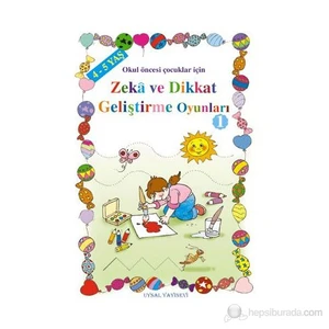 Zekâ ve Dikkat Geliştirme Oyunları 4-5 - Asım Uysal