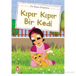 Kıpır Kıpır Bir Kedi (Düz Yazılı)
