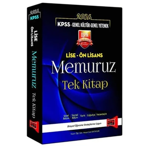 Yargı Yayınları Kpss 2016 Lise Ön Lisans Memuruz Konu Anlatımlı Tek Kitap