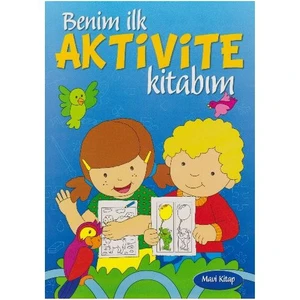 Benim İlk Aktivite Kitabım-Mavi Kitap - Cuberdon Books