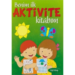 Benim İlk Aktivite Kitabım-Yeşil Kitap - Cuberdon Books
