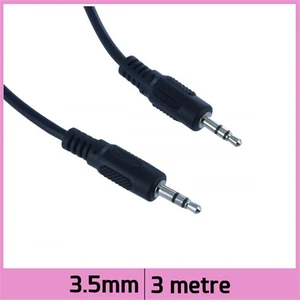 Ti-Mesh 3.5Mm Stereo Ses Bağlantı Kablosu - Siyah - 3M