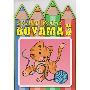 Sevimli Kolay Boyama 3 - Cuberdon Books