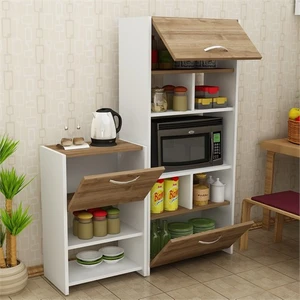 Jardin  Çok Amaçlı Dolap Kod-12 Çeviz Beyaz