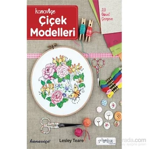 Kanaviçe Çiçek Modelleri - Lesley Teare