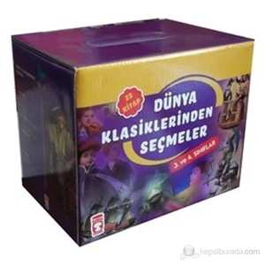 Dünya Klasiklerinden Seçmeler (23 Kitap) (3 ve 4. Sınıflar İçin) - Şirazlı Sadi