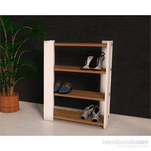 Nazen Ayakkabılık Beyaz Teak