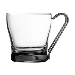 Krom Kulplu 2.Li Çay& Kahve  Bardağı Set