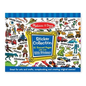 Melissa&Doug Çıkartma Koleksiyonu - Mavi