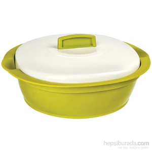 Bellisima Plastik Kare Tencere - 1500 Ml - Yeşil