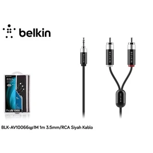 Blk-Av10066qp1m 1M 3.5Mm/Rca Siyah Kablo