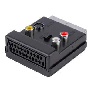 Scart Dişi Scart Erkek 3Rca Çevirici