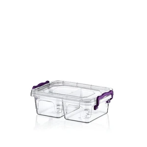 Hobby Life Plastik 0,5 Lt Bölmeli  Mülti Box Saklama Kabı 6 Lı