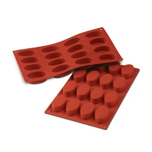 Mini Oval Silikon Kalıp Flexipan Sf017