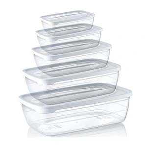 Hobby Life Plastik 5 Li Trend Saklama Kabı(0,3+0,6+1,2+2+3Lt)